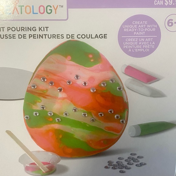 NWT…paint pouring kit!!! Comes with everything that you need to complete - Picture 3 of 3